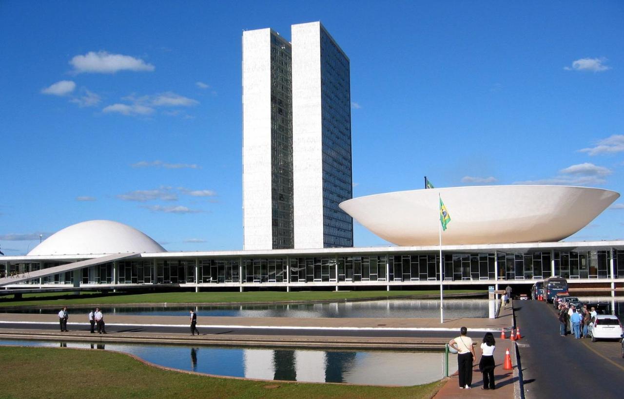 V1005 Flat 10º Andar Com Vista Para Esplanada Brasília Exterior foto